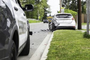 Sheriff investigates car crash in school zone