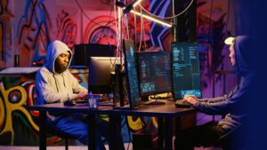 Cybercriminals doing financial theft