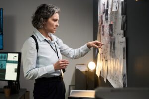 Investigating Crime Scene Evidence with Focus