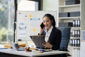 lawyer or judge welcome to consult with customers Legal and legal services.