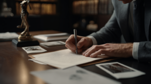 Attorney preparing legal arguments and evidence for a Nevada criminal appeal after conviction.