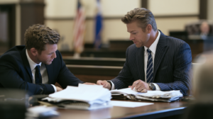 Nevada criminal defense lawyers reviewing court documents and preparing a case under updated state criminal laws in 2026.