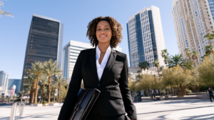 Professional woman in Las Vegas navigating the employment, licensing, housing, and immigration consequences of a Nevada DUI.