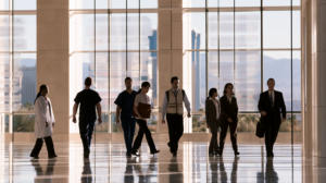 Diverse licensed professionals in Las Vegas representing the career and professional license consequences of a Nevada DUI.