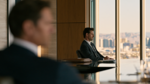 Licensed professional meeting with a defense attorney in Las Vegas to protect a career after a Nevada DUI charge.