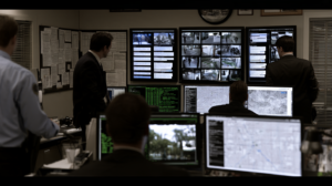 Investigators analyzing surveillance footage and case records related to suspected vice offenses in Las Vegas